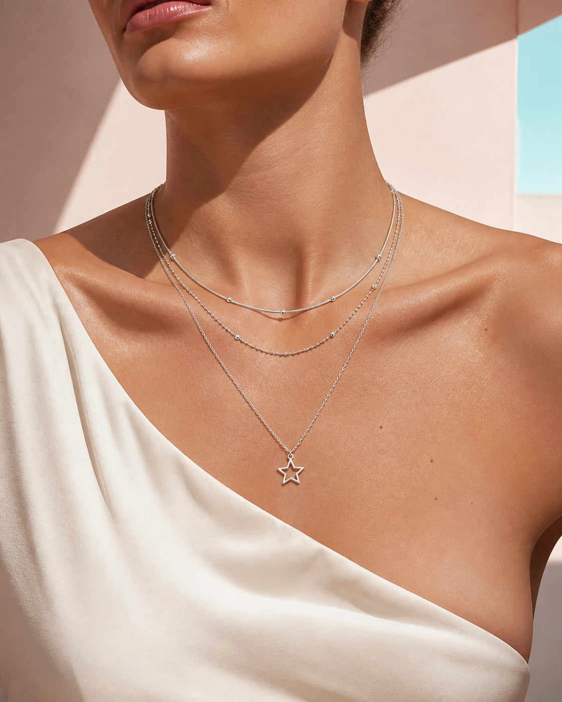 Collana Vela indossato