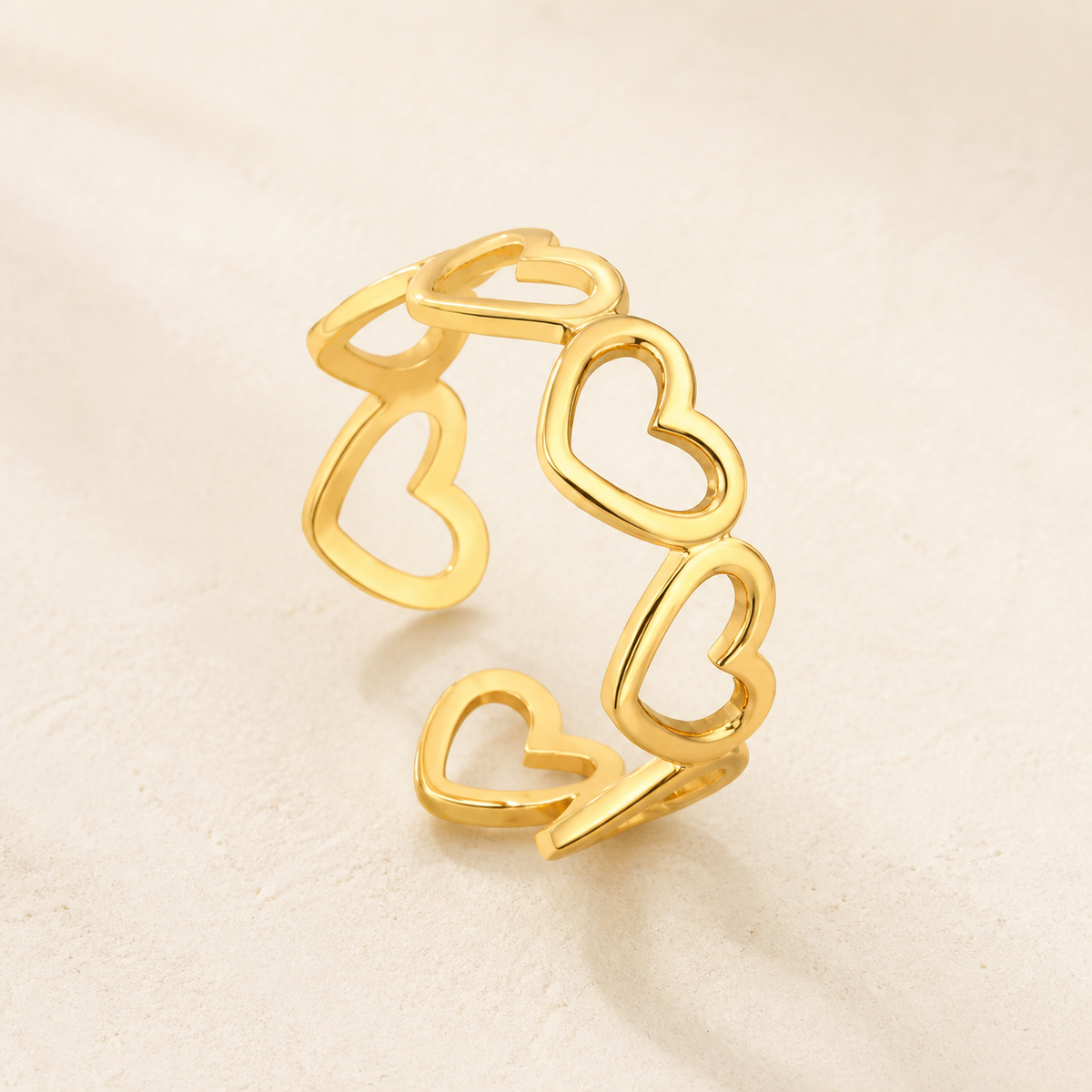 Anello Cuore Aperto