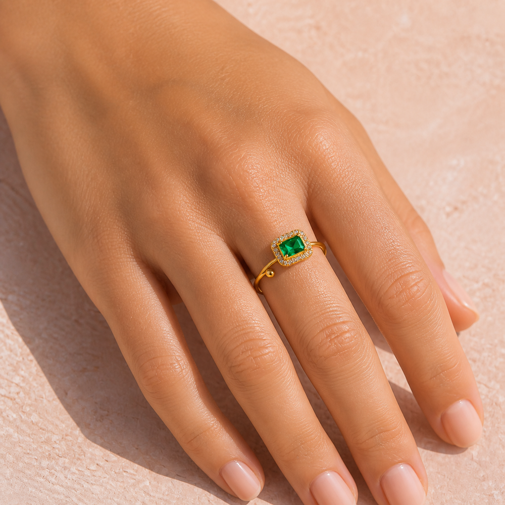 Anello Smeraldo